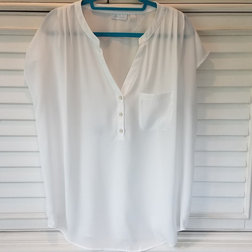 New York & Co White Shirt